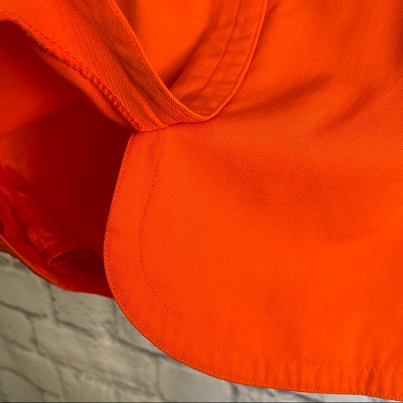 ESCADA VINTAGE Bright Orange Pencil Skirt - Picture 7 of 11